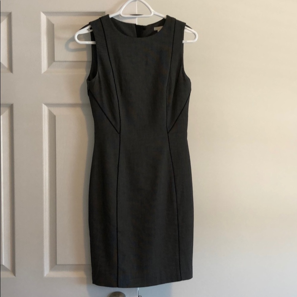H&M Fitted Dress with Seem Details
